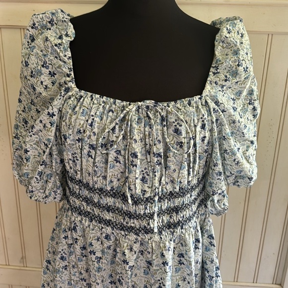 Johnny Was Jade Classic Floral Camille MIDI Dress - Picture 5 of 16